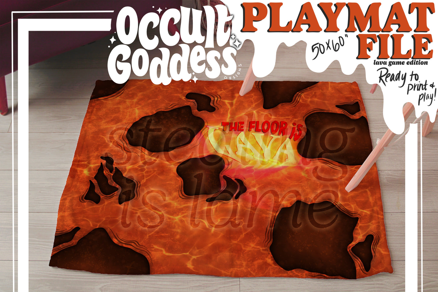 OGD Original Game Time Playmats