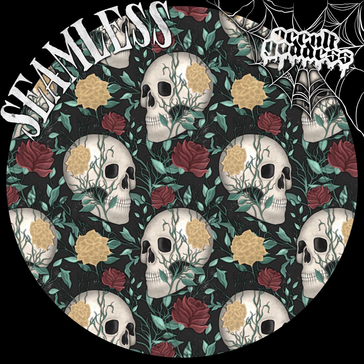 Skull Floral
