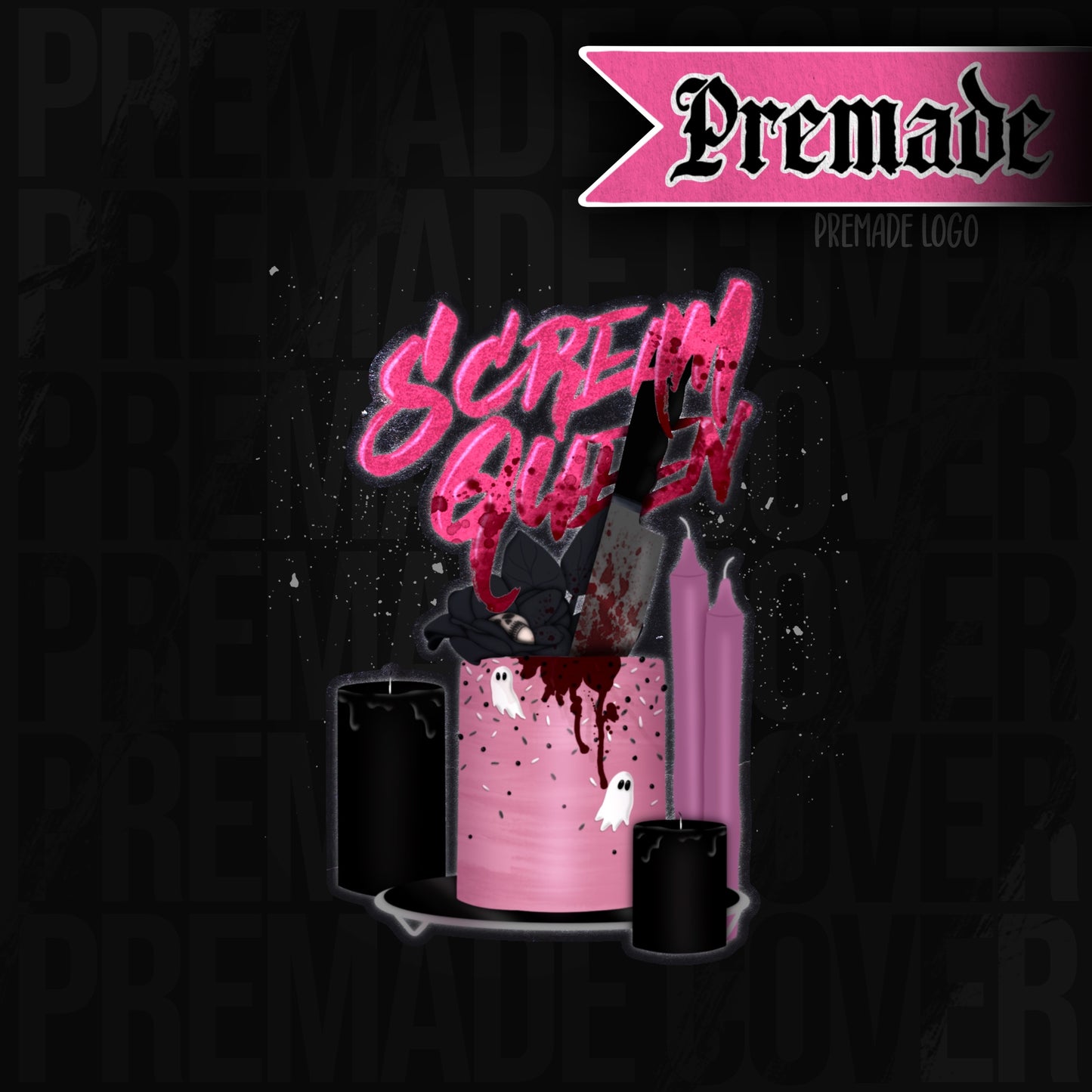 Queen Illustrated Premade Cover