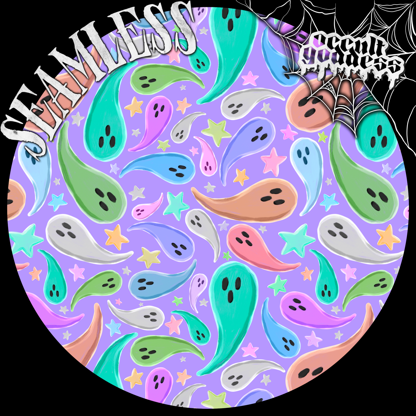Colorful Ghosts