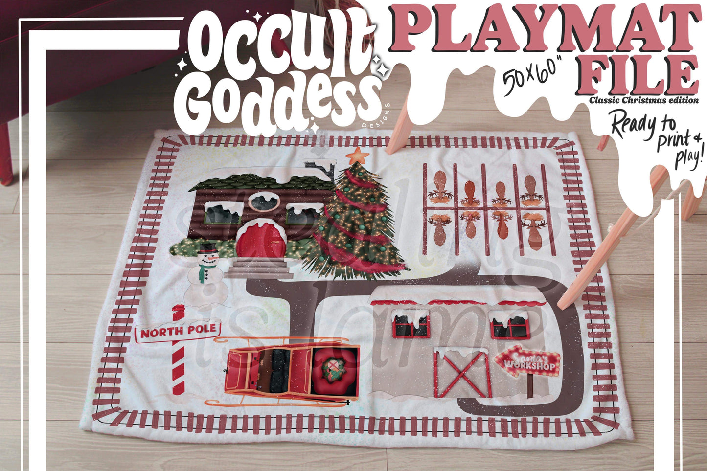 OGD Original Winter Playmat