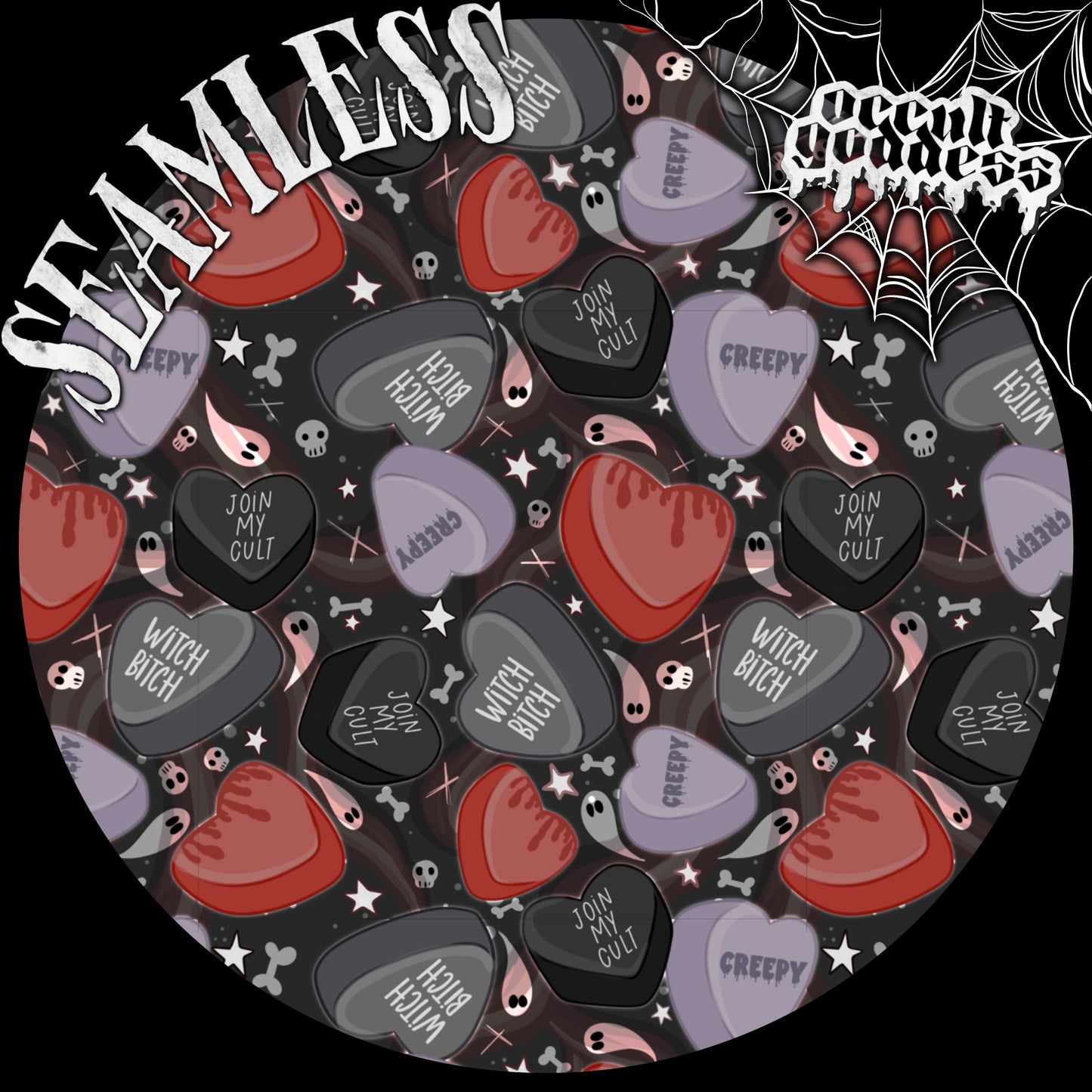 Dark Valentine Hearts