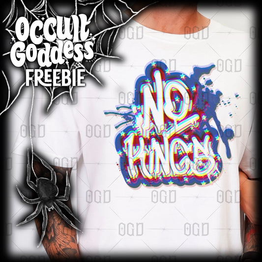No Kings PNG